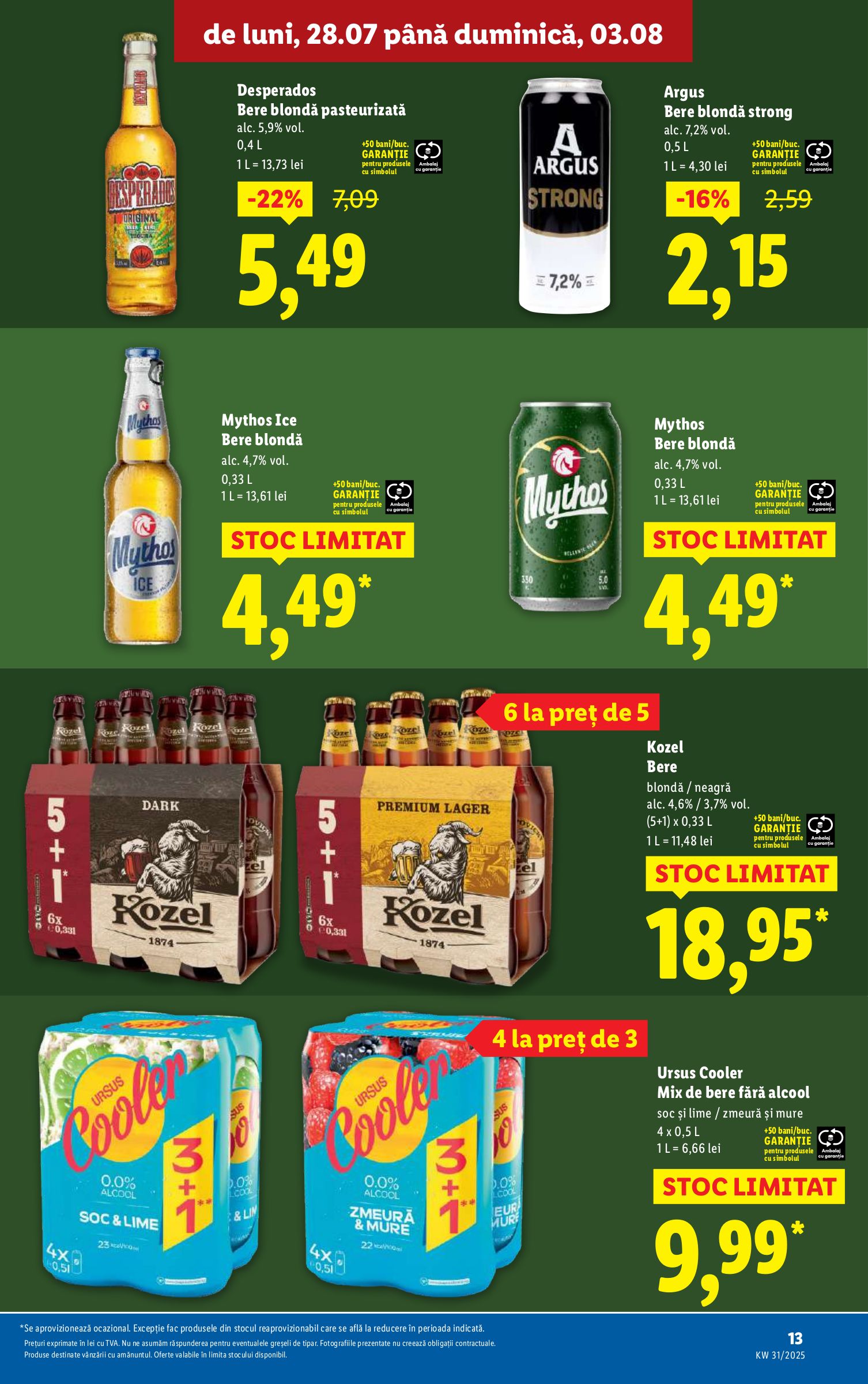 lidl - Catalog Lidl valabil din 28.07. până pe 03.08. - page: 13
