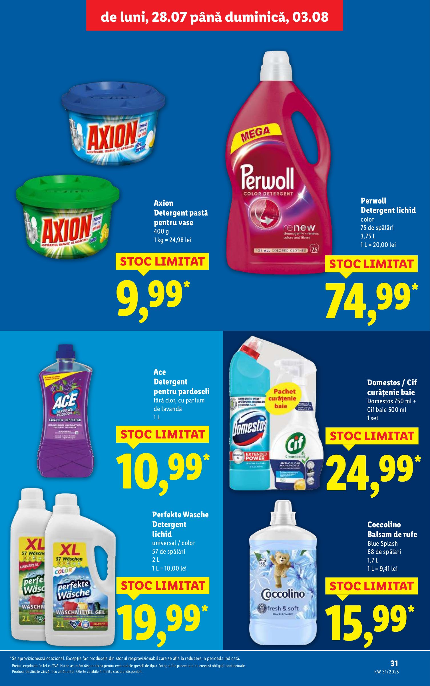 lidl - Catalog Lidl valabil din 28.07. până pe 03.08. - page: 31