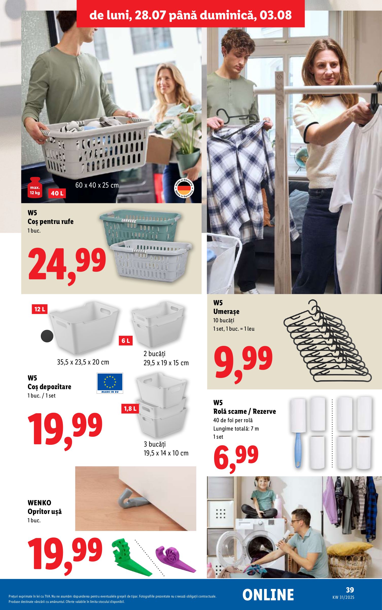 lidl - Catalog Lidl valabil din 28.07. până pe 03.08. - page: 39