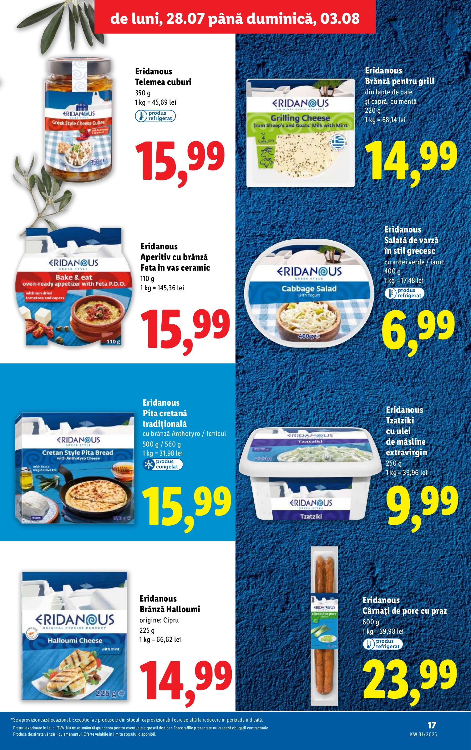 lidl - Catalog Lidl valabil din 28.07. până pe 03.08. - page: 17