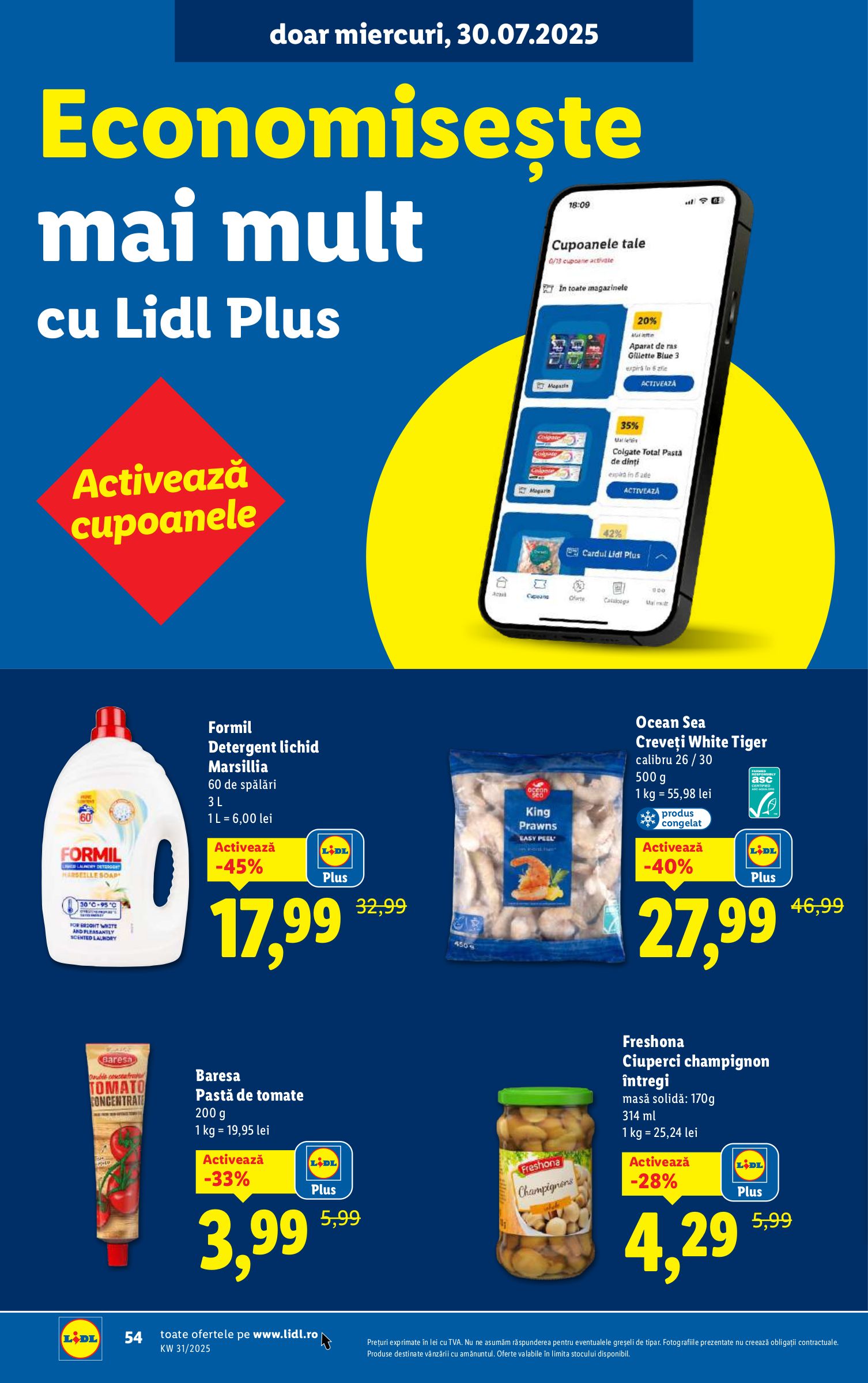 lidl - Catalog Lidl valabil din 28.07. până pe 03.08. - page: 54