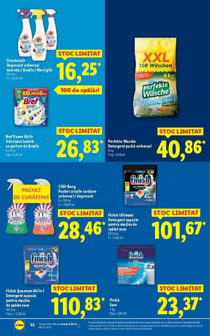 lidl - Catalog Lidl valabil din 04.08. până pe 10.08. - page: 32