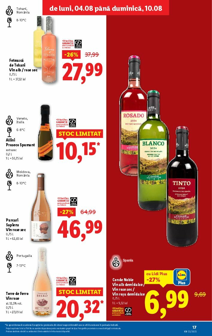lidl - Catalog Lidl valabil din 04.08. până pe 10.08. - page: 17