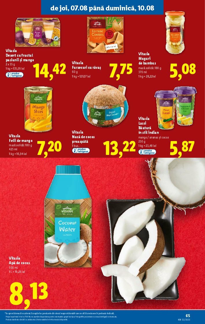 lidl - Catalog Lidl valabil din 04.08. până pe 10.08. - page: 65