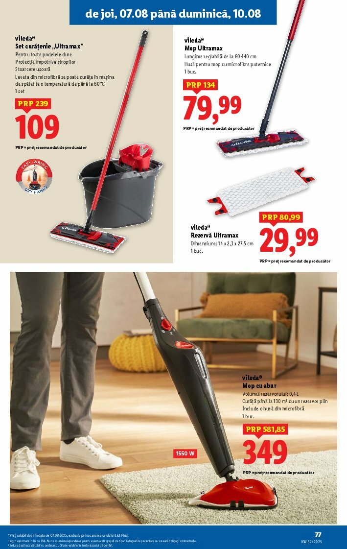 lidl - Catalog Lidl valabil din 04.08. până pe 10.08. - page: 77