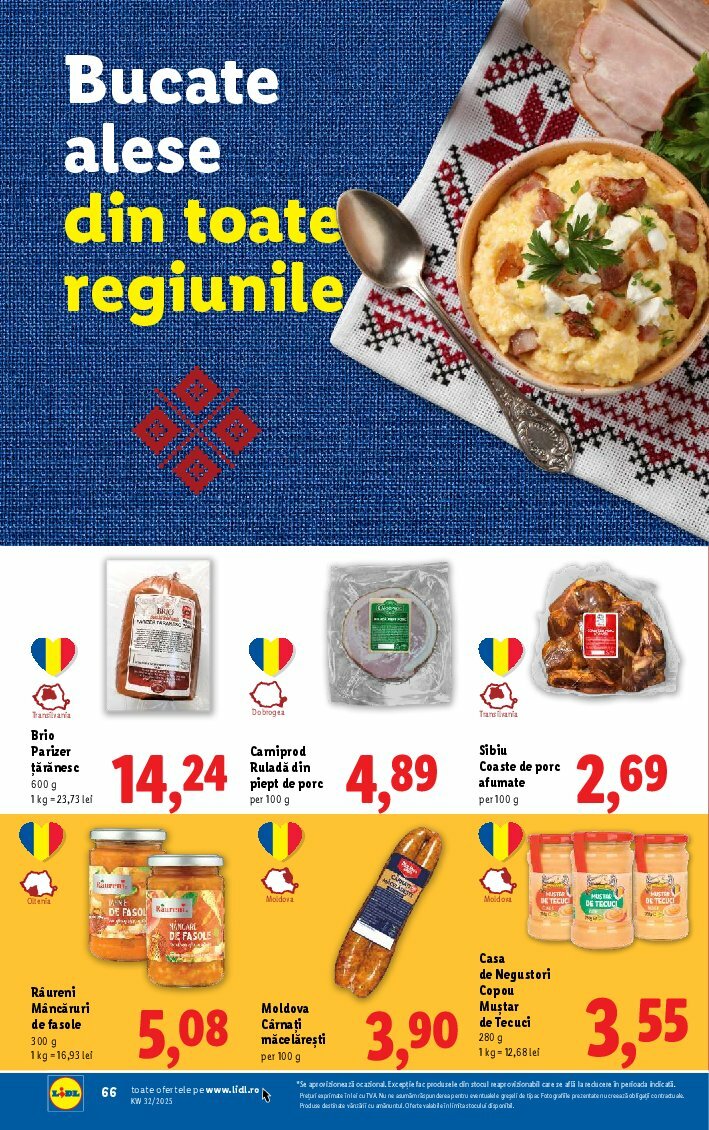 lidl - Catalog Lidl valabil din 04.08. până pe 10.08. - page: 66