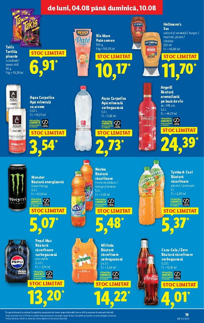 lidl - Catalog Lidl valabil din 04.08. până pe 10.08. - page: 19