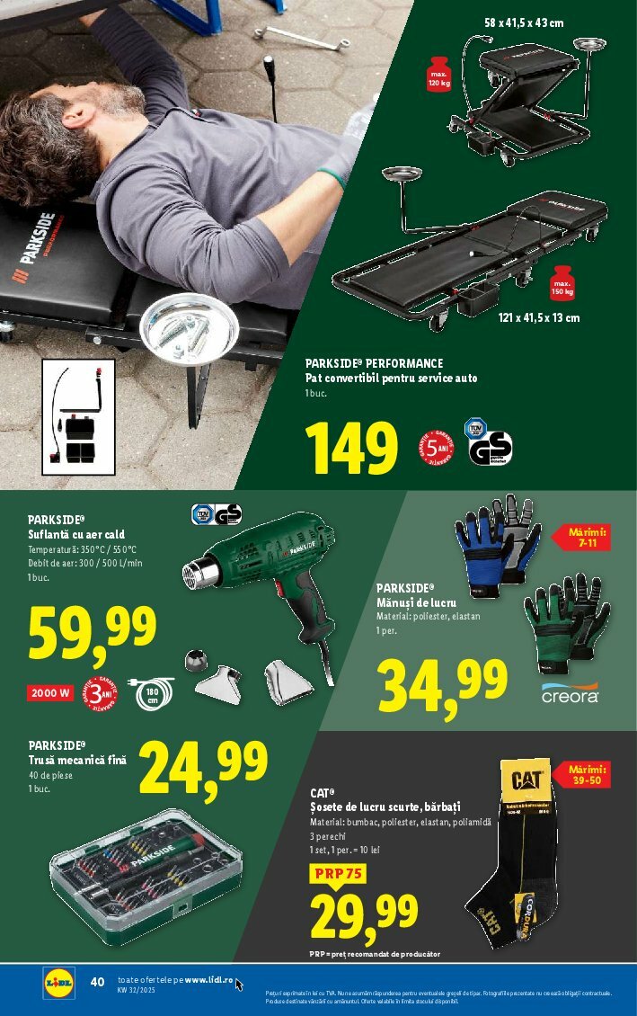 lidl - Catalog Lidl valabil din 04.08. până pe 10.08. - page: 40