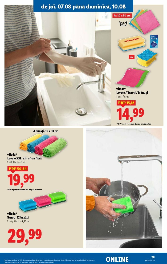 lidl - Catalog Lidl valabil din 04.08. până pe 10.08. - page: 79