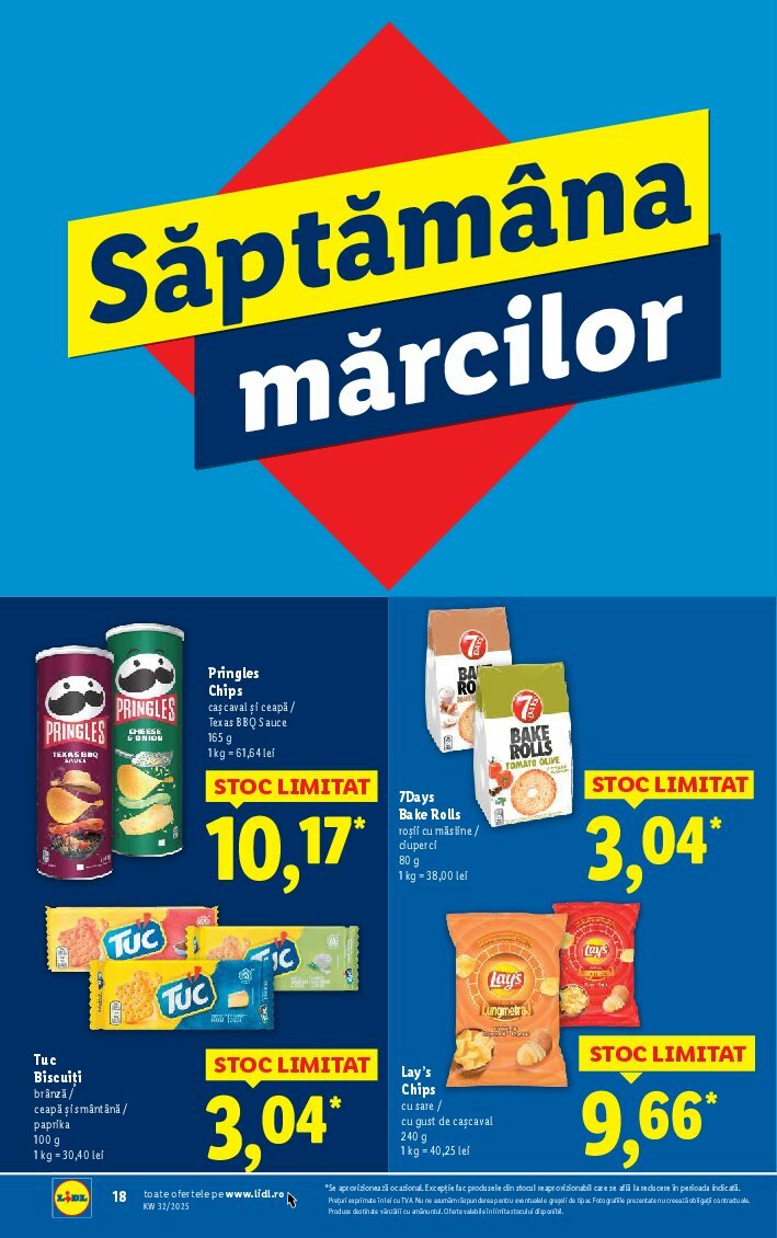 lidl - Catalog Lidl valabil din 04.08. până pe 10.08. - page: 18