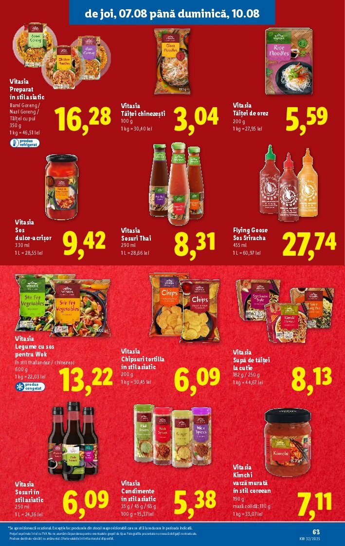lidl - Catalog Lidl valabil din 04.08. până pe 10.08. - page: 63