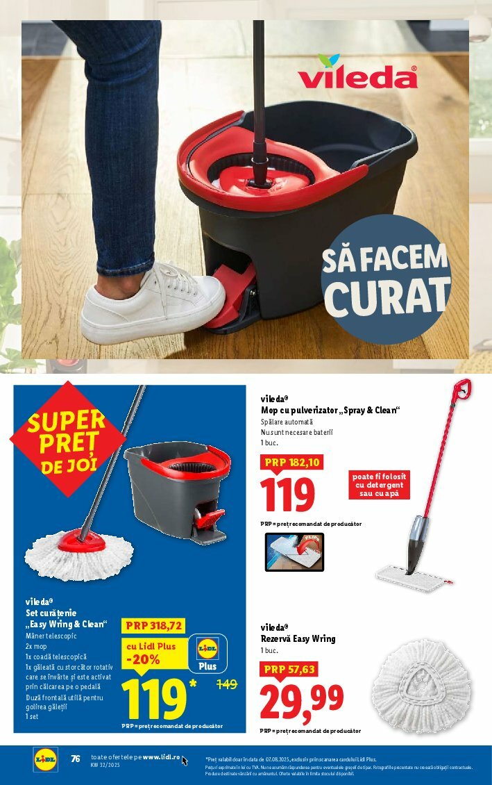 lidl - Catalog Lidl valabil din 04.08. până pe 10.08. - page: 76