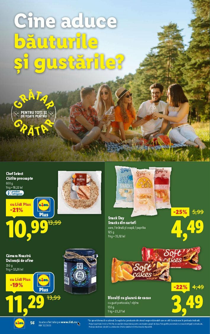 lidl - Catalog Lidl valabil din 04.08. până pe 10.08. - page: 56