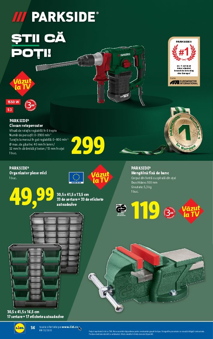 lidl - Catalog Lidl valabil din 04.08. până pe 10.08. - page: 36