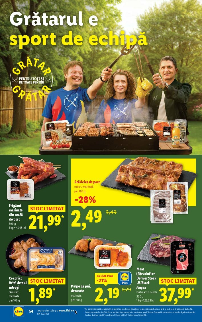 lidl - Catalog Lidl valabil din 04.08. până pe 10.08. - page: 54