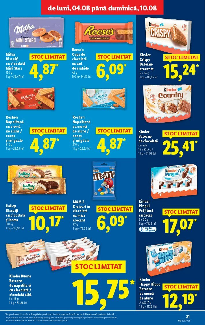 lidl - Catalog Lidl valabil din 04.08. până pe 10.08. - page: 21