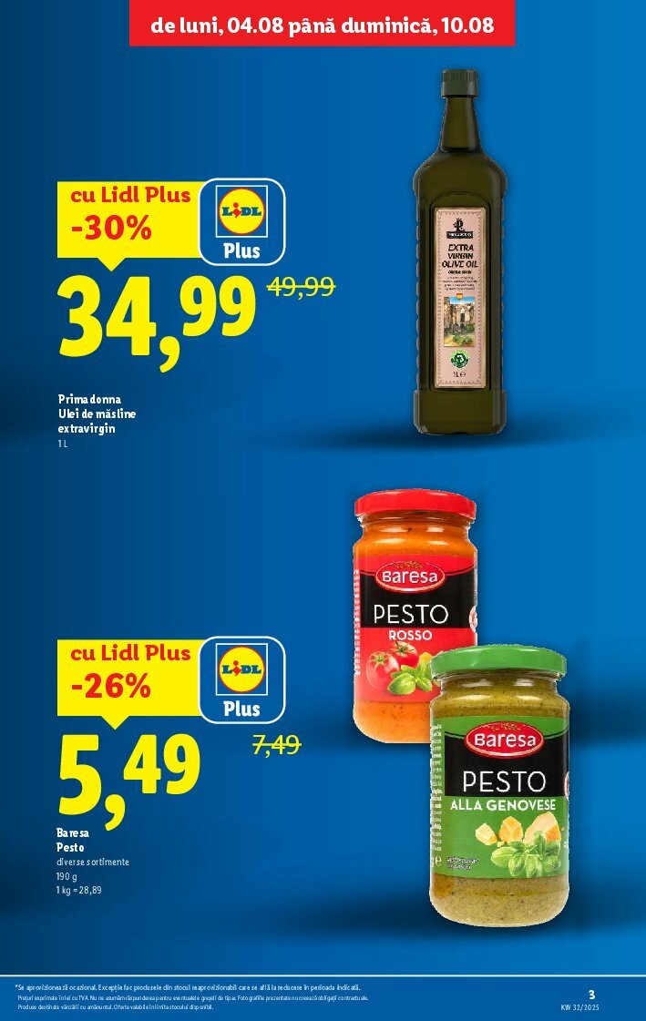 lidl - Catalog Lidl valabil din 04.08. până pe 10.08. - page: 3