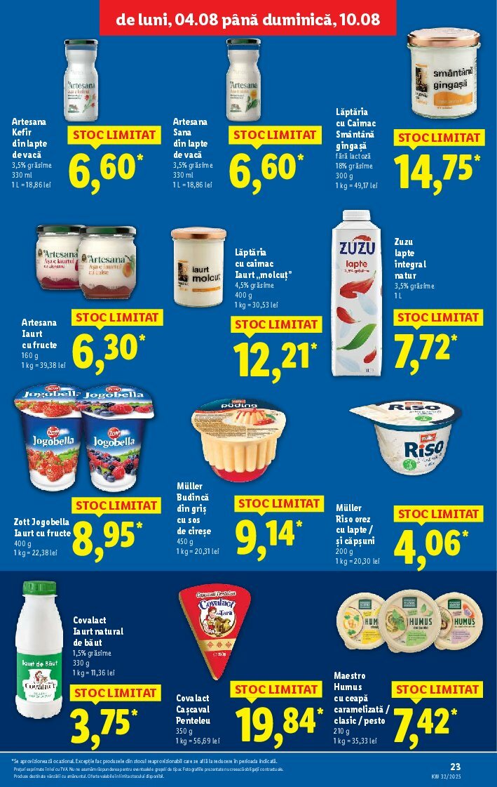lidl - Catalog Lidl valabil din 04.08. până pe 10.08. - page: 23