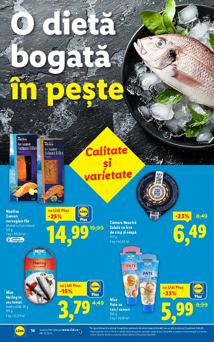 lidl - Catalog Lidl valabil din 04.08. până pe 10.08. - page: 14