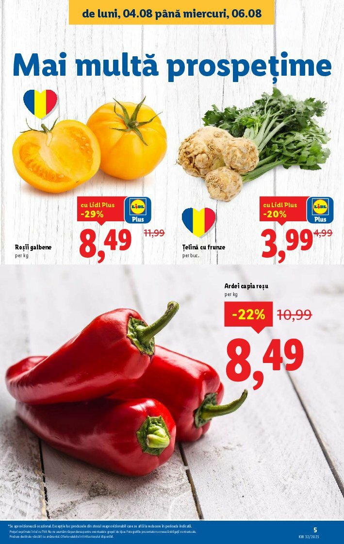 lidl - Catalog Lidl valabil din 04.08. până pe 10.08. - page: 5