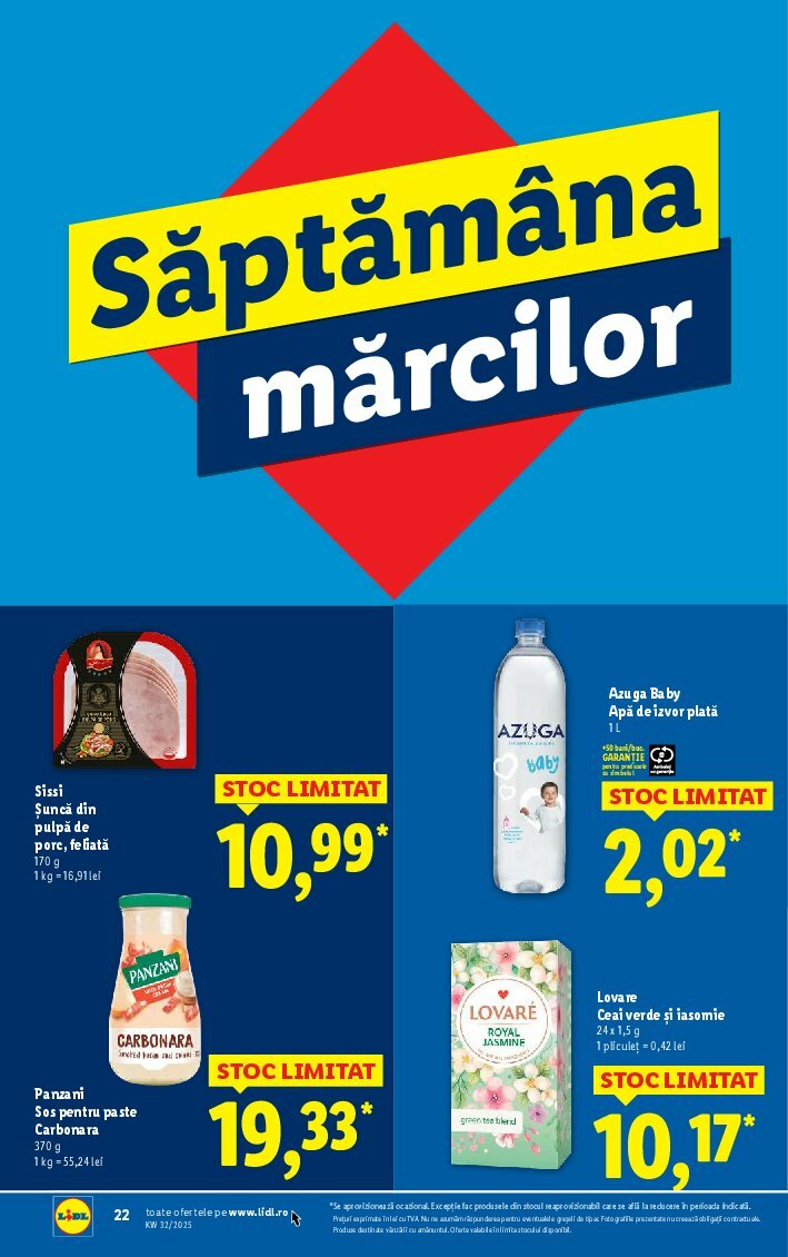 lidl - Catalog Lidl valabil din 04.08. până pe 10.08. - page: 22