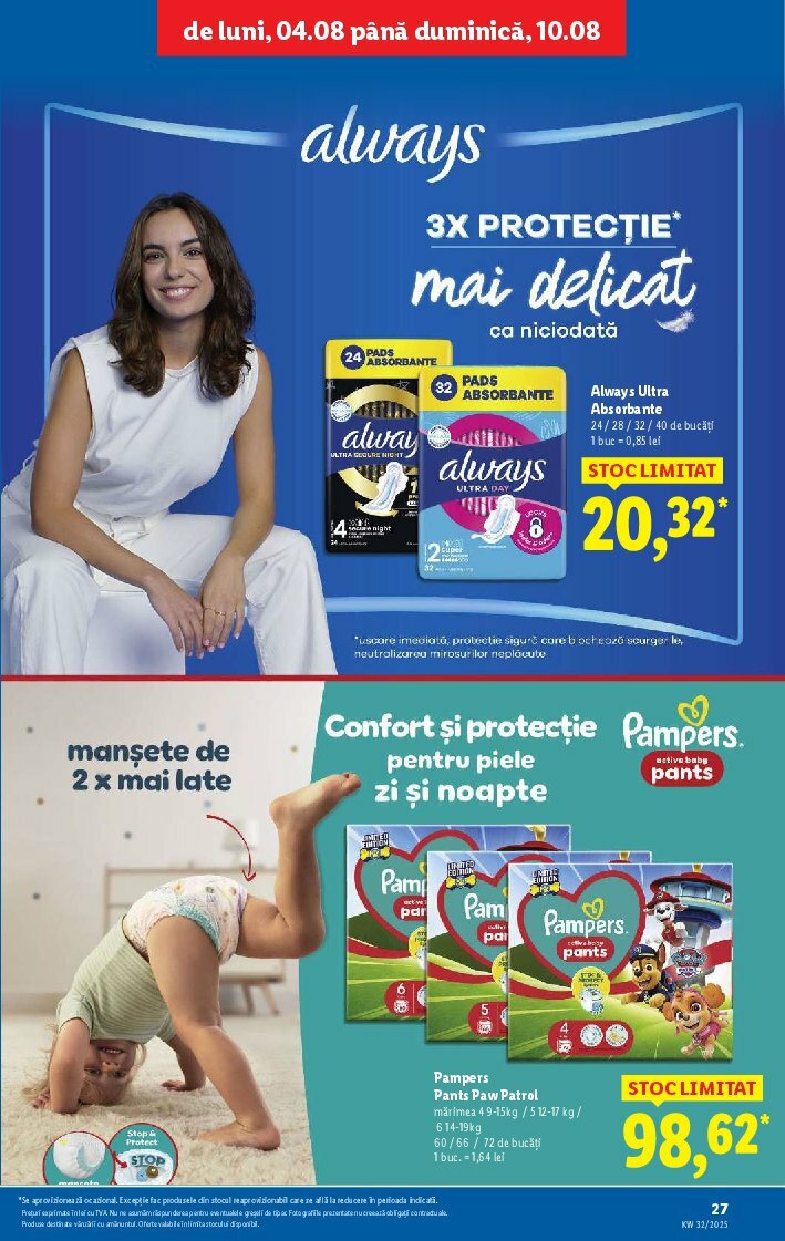 lidl - Catalog Lidl valabil din 04.08. până pe 10.08. - page: 27