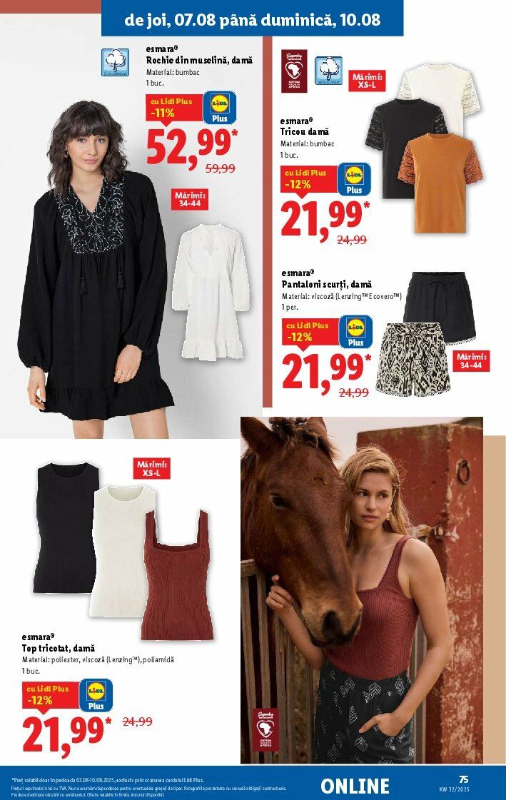 lidl - Catalog Lidl valabil din 04.08. până pe 10.08. - page: 75