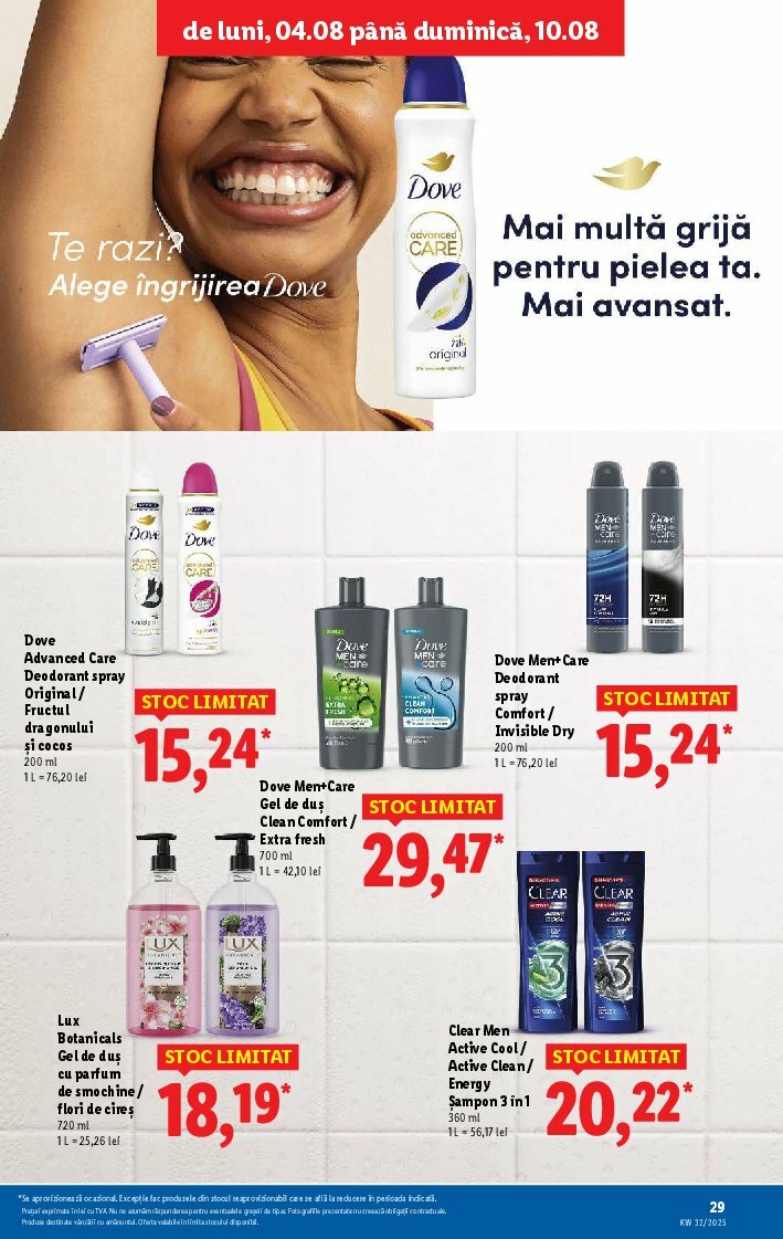 lidl - Catalog Lidl valabil din 04.08. până pe 10.08. - page: 29