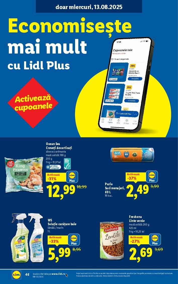 lidl - Catalog Lidl valabil din 11.08. până pe 17.08. - page: 46