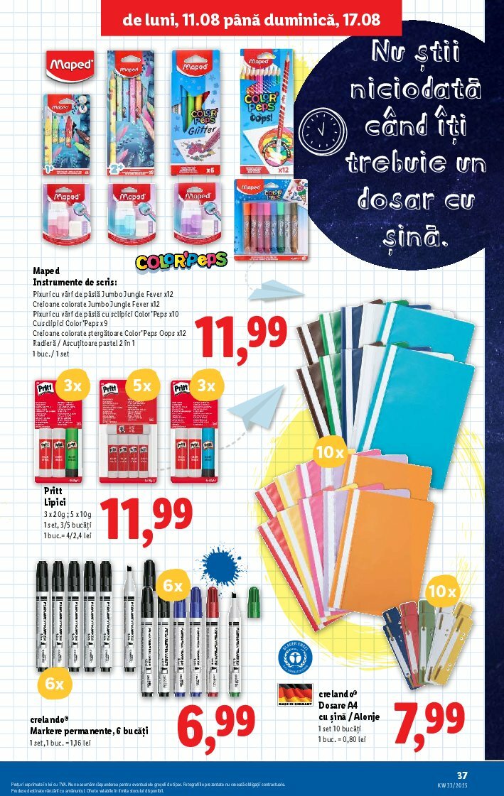 lidl - Catalog Lidl valabil din 11.08. până pe 17.08. - page: 37
