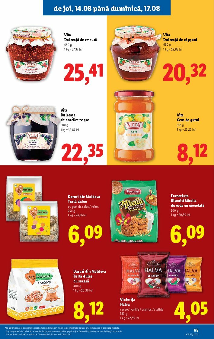lidl - Catalog Lidl valabil din 11.08. până pe 17.08. - page: 65