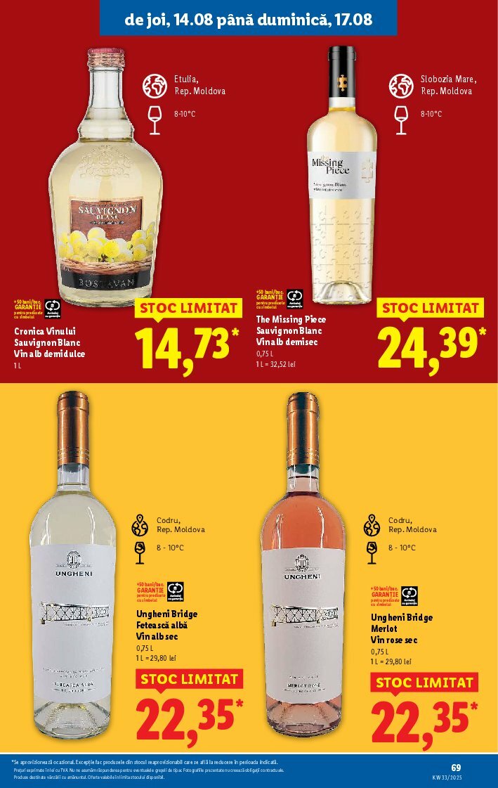 lidl - Catalog Lidl valabil din 11.08. până pe 17.08. - page: 69