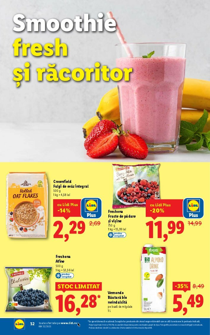 lidl - Catalog Lidl valabil din 11.08. până pe 17.08. - page: 32