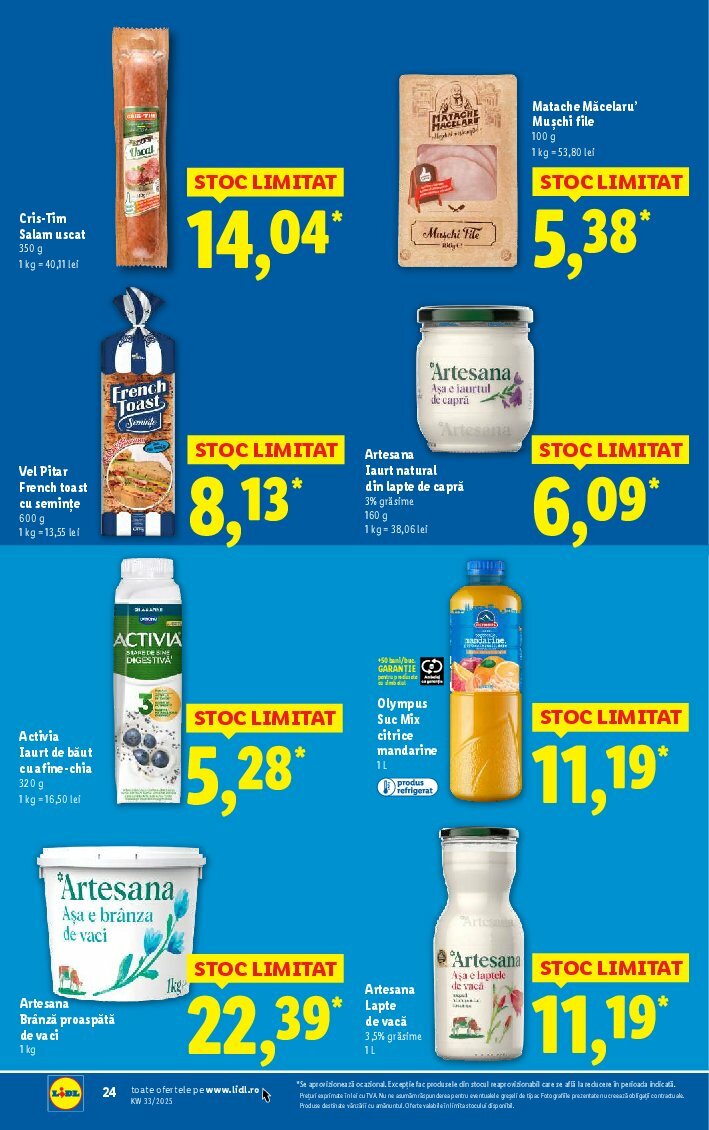 lidl - Catalog Lidl valabil din 11.08. până pe 17.08. - page: 24