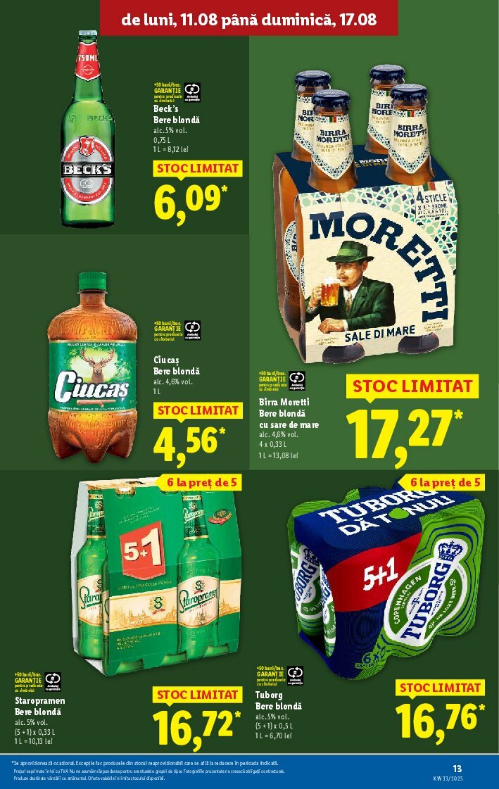 lidl - Catalog Lidl valabil din 11.08. până pe 17.08. - page: 13