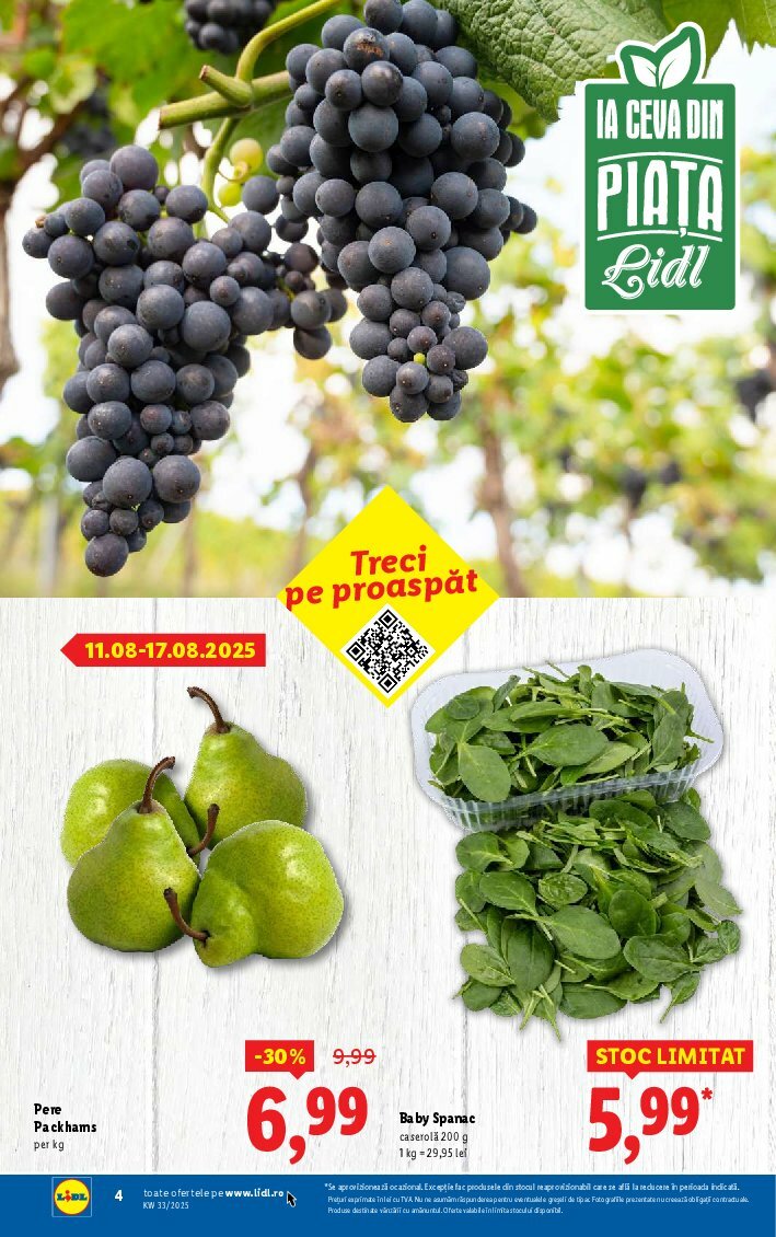 lidl - Catalog Lidl valabil din 11.08. până pe 17.08. - page: 4