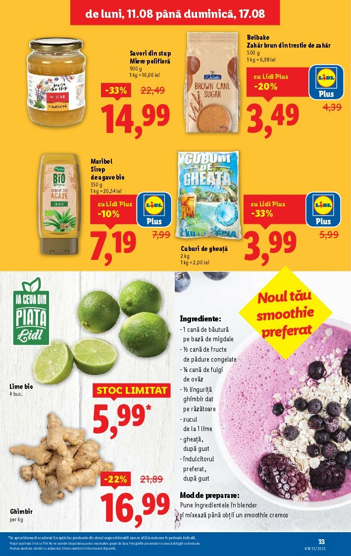 lidl - Catalog Lidl valabil din 11.08. până pe 17.08. - page: 33
