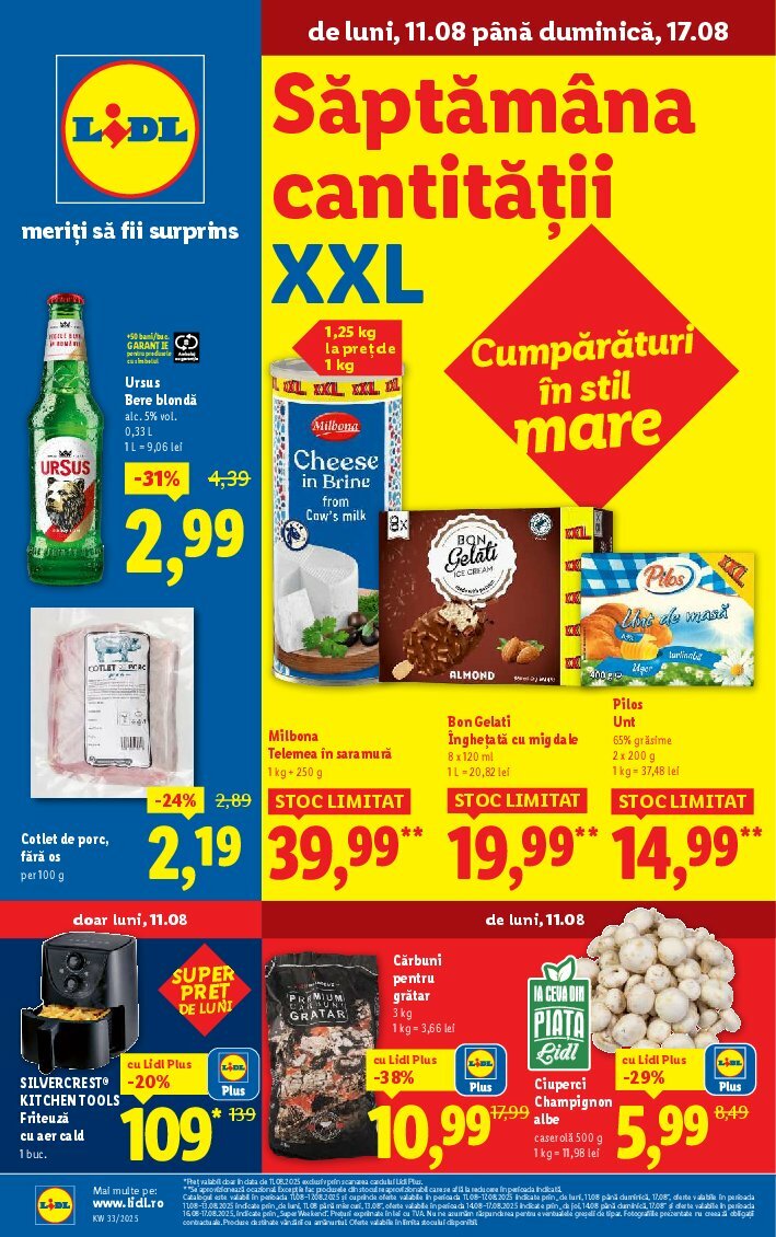 lidl - Catalog Lidl valabil din 11.08. până pe 17.08.