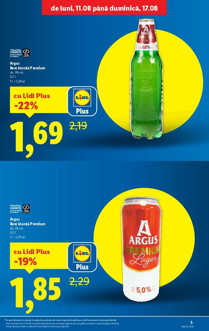lidl - Catalog Lidl valabil din 11.08. până pe 17.08. - page: 3