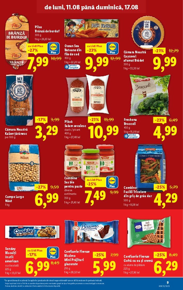 lidl - Catalog Lidl valabil din 11.08. până pe 17.08. - page: 9