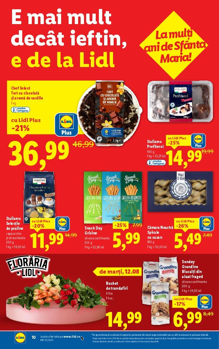 lidl - Catalog Lidl valabil din 11.08. până pe 17.08. - page: 10