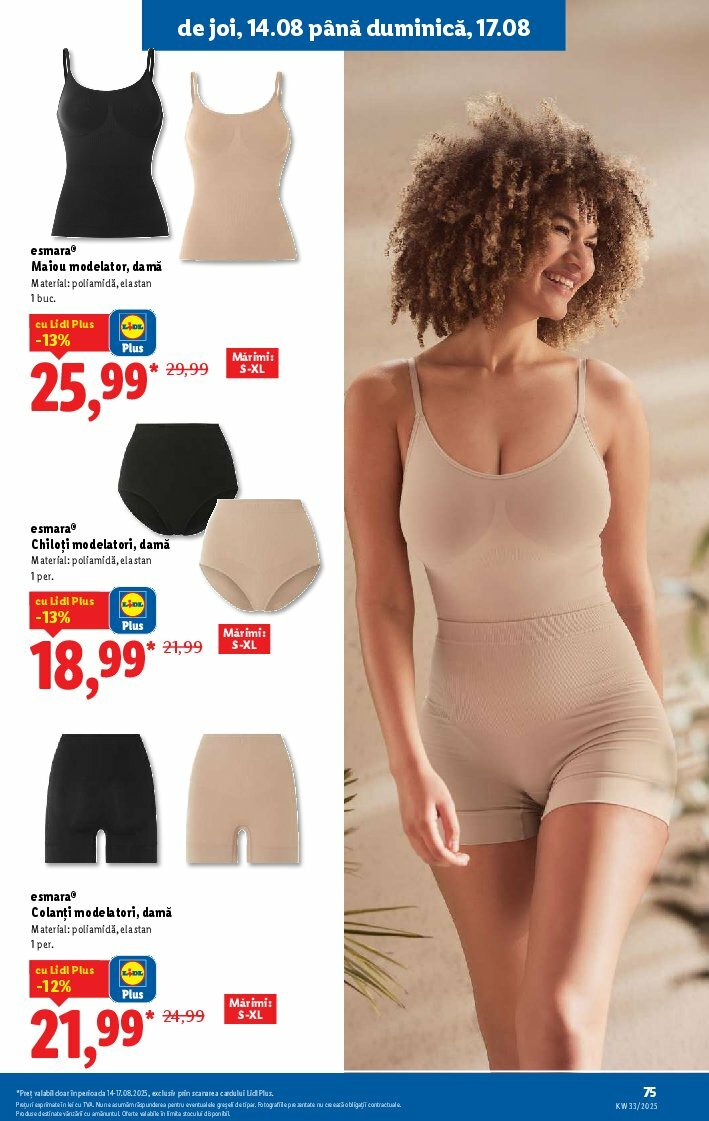lidl - Catalog Lidl valabil din 11.08. până pe 17.08. - page: 75