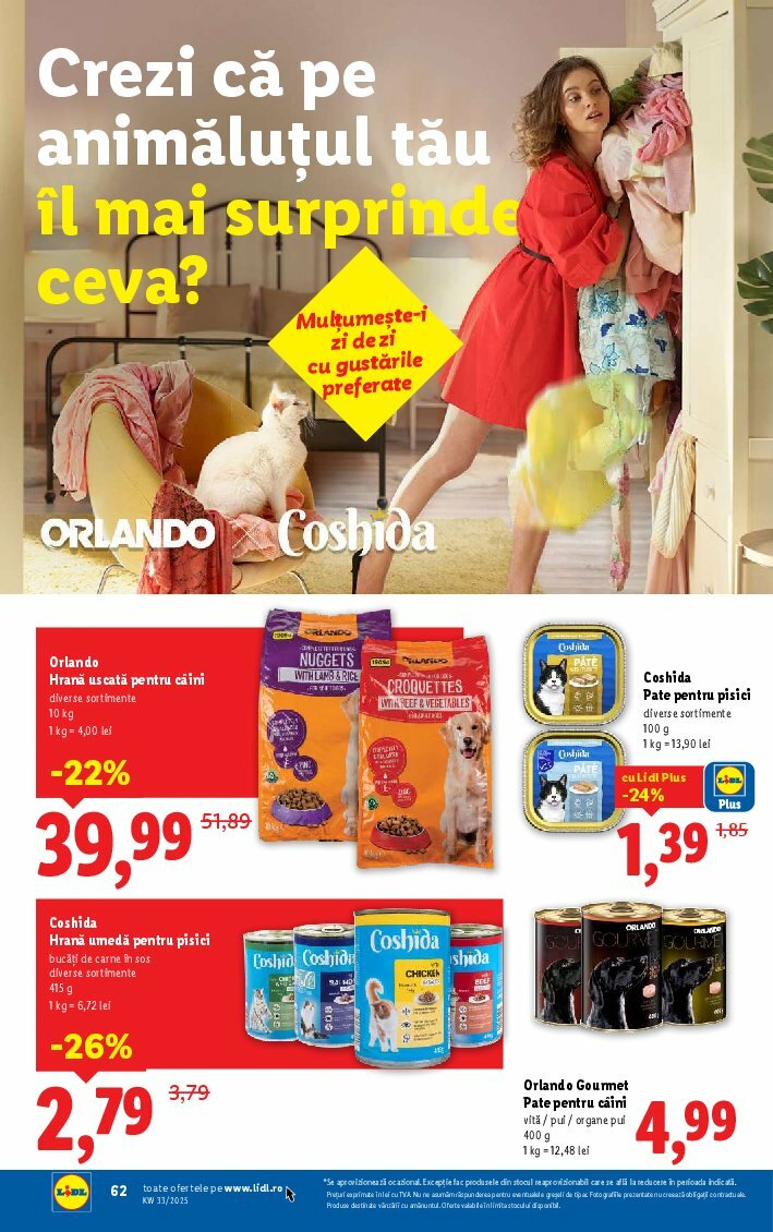 lidl - Catalog Lidl valabil din 11.08. până pe 17.08. - page: 62