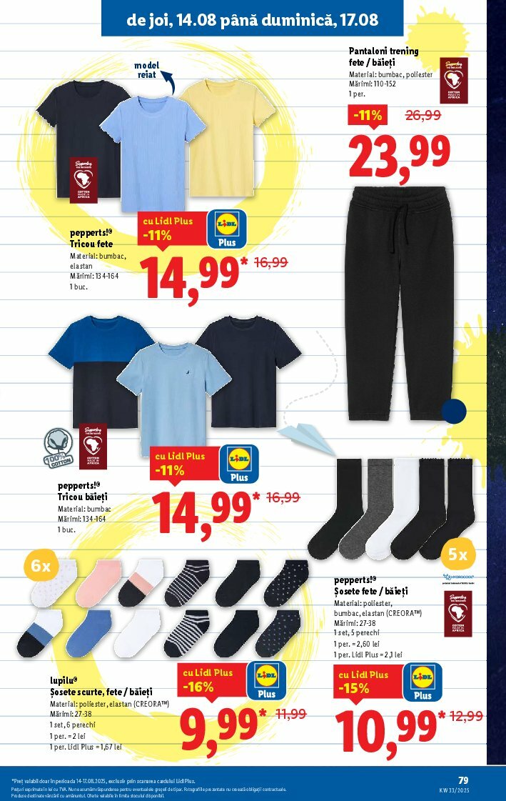 lidl - Catalog Lidl valabil din 11.08. până pe 17.08. - page: 79