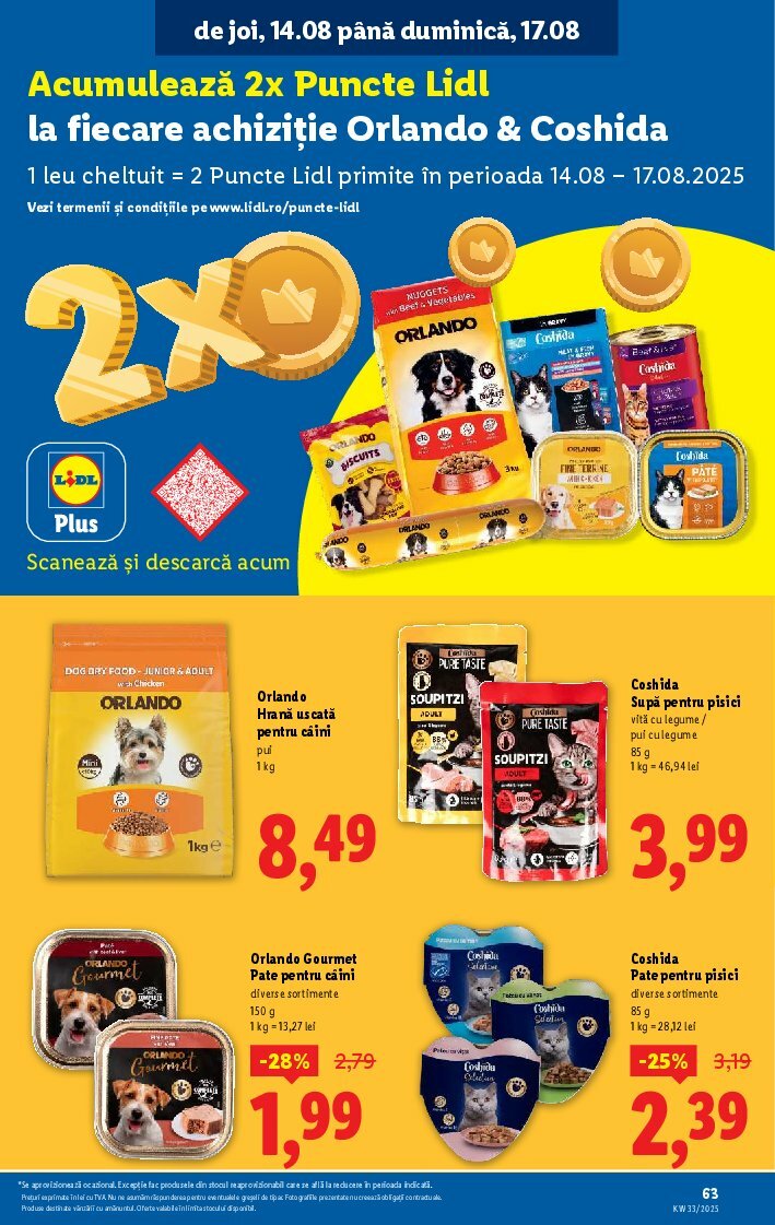 lidl - Catalog Lidl valabil din 11.08. până pe 17.08. - page: 63