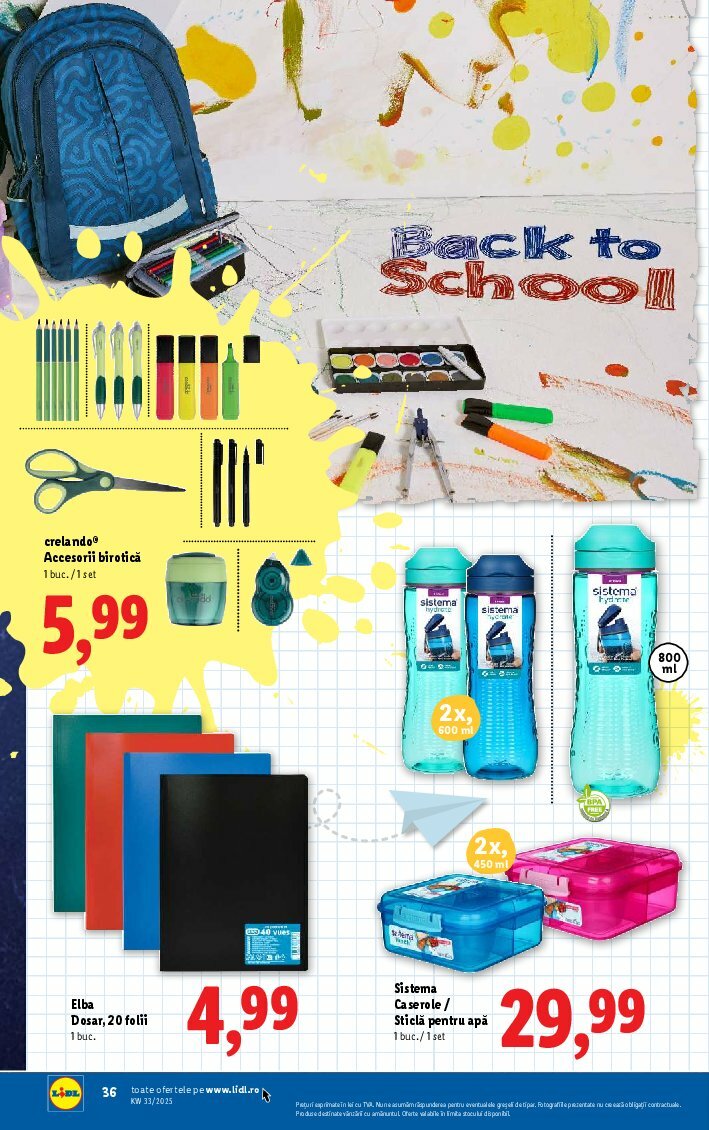 lidl - Catalog Lidl valabil din 11.08. până pe 17.08. - page: 36