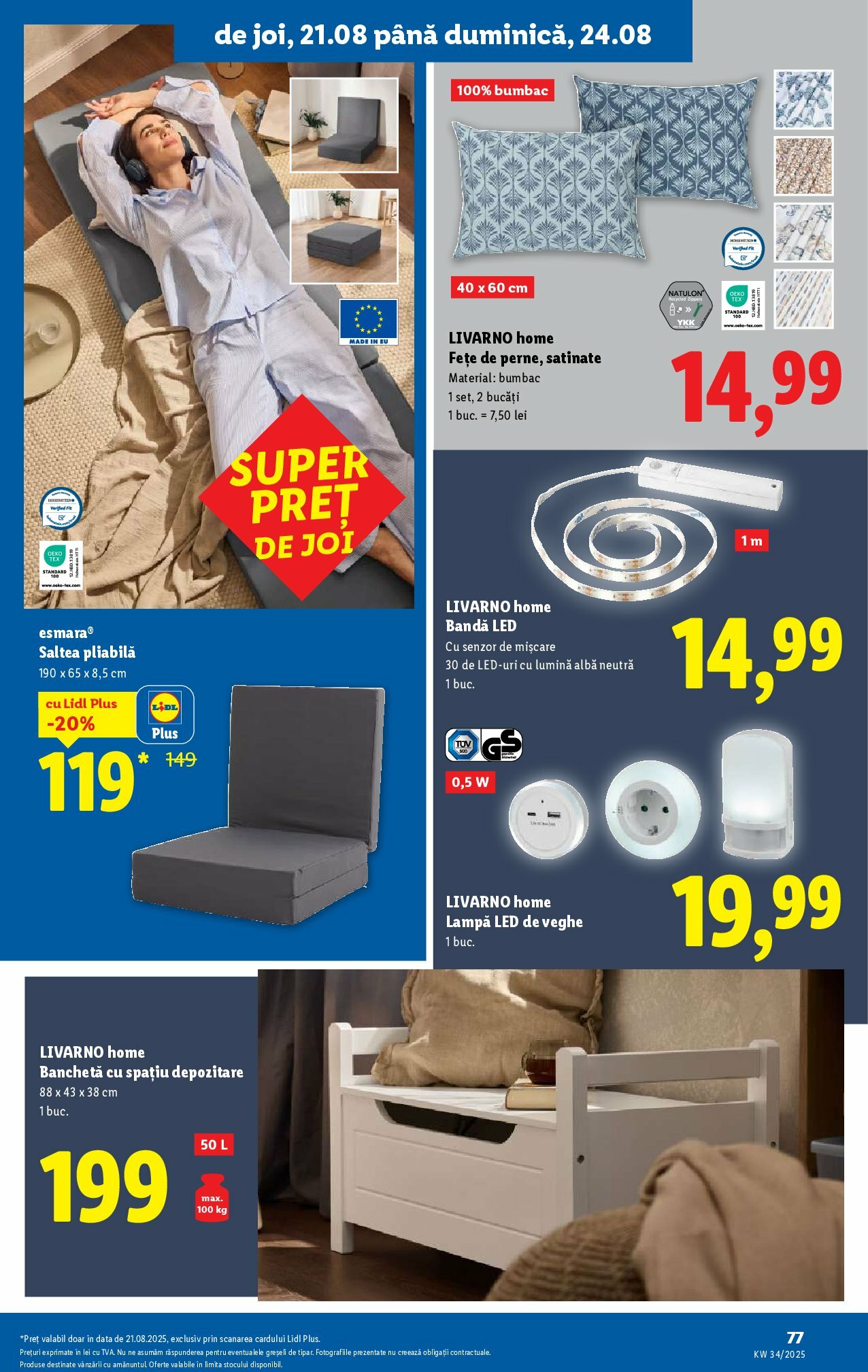 lidl - Catalog Lidl online – oferte valabile din 18.08. - page: 75