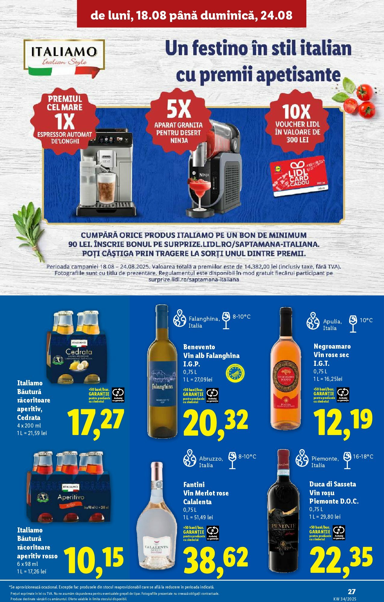 lidl - Catalog Lidl online – oferte valabile din 18.08. - page: 25