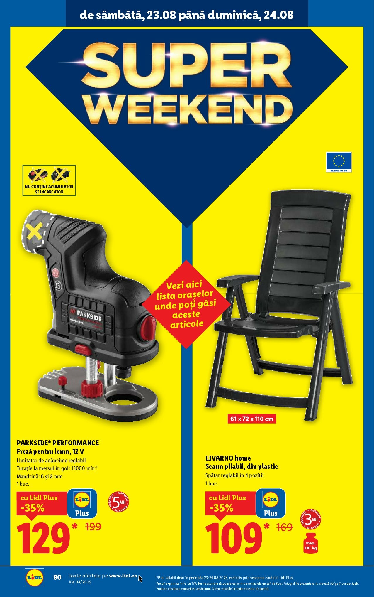 lidl - Catalog Lidl online – oferte valabile din 18.08. - page: 78
