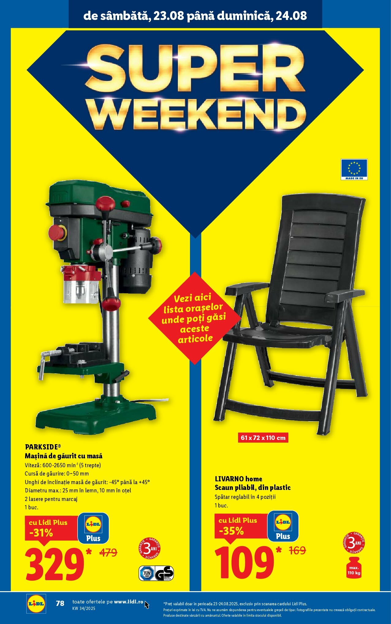 lidl - Catalog Lidl online – oferte valabile din 18.08. - page: 76
